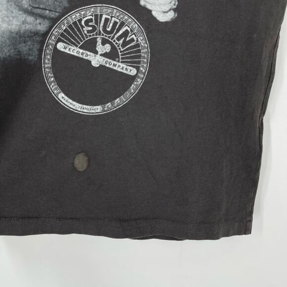 Daydreamer Sun Records X Elvis Merch Tee Black Medium NWOT - Picture 6 of 8